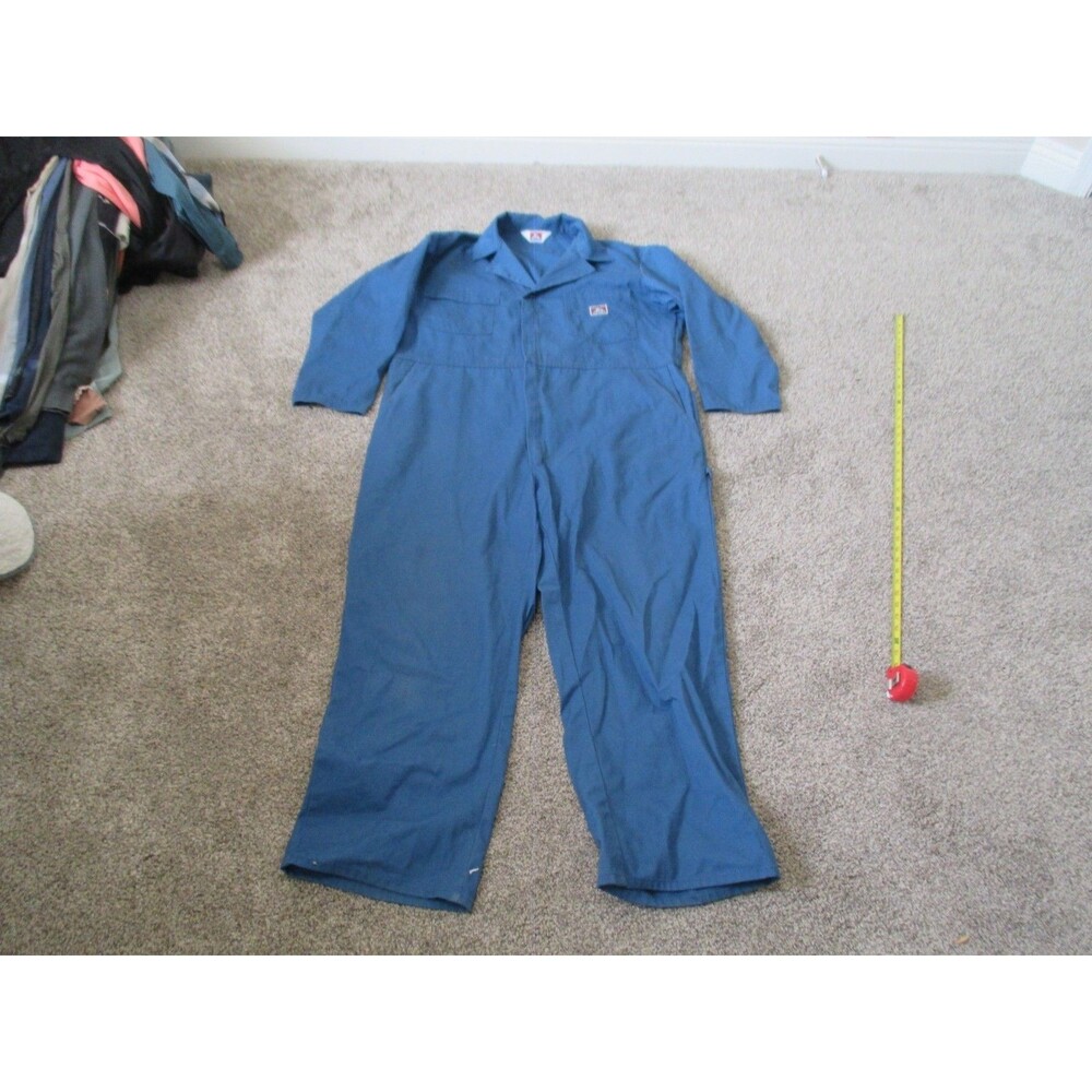 Ben Davis Coveralls Mens 50x30 Blue